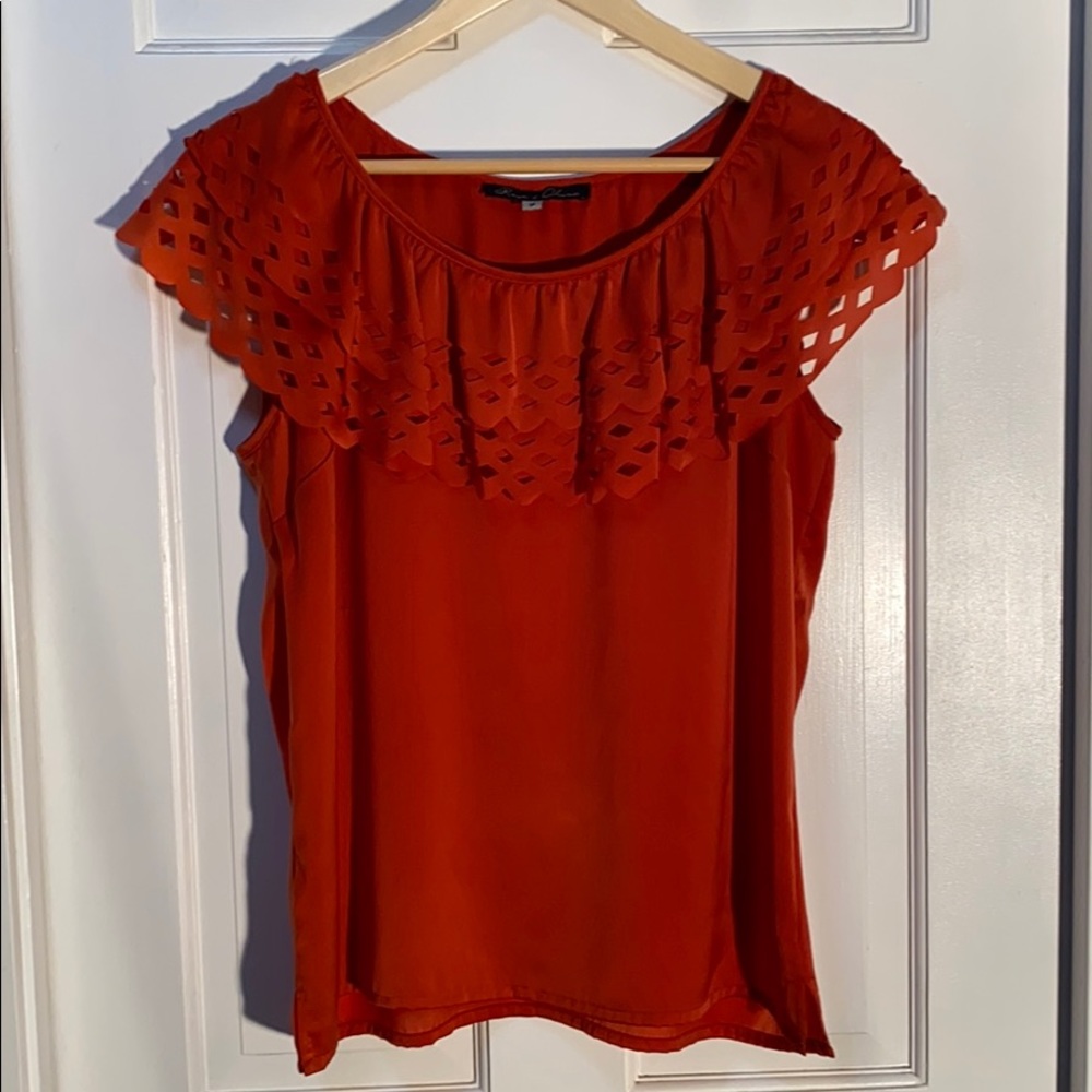 Rose & Olive rust top
